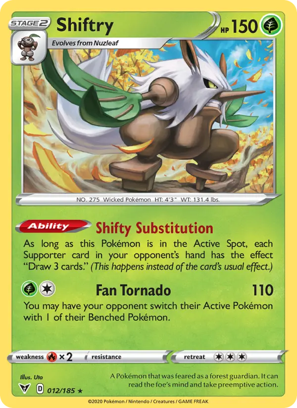 Shiftry, Vivid Voltage #12