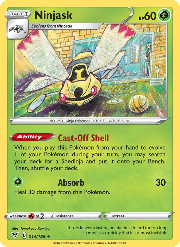 Ninjask, Vivid Voltage #14