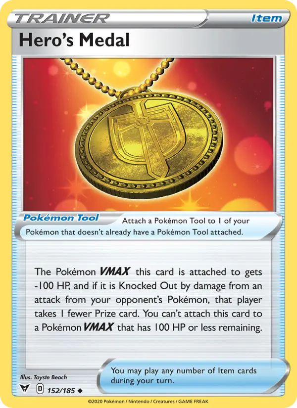 Hero's Medal, Vivid Voltage #152