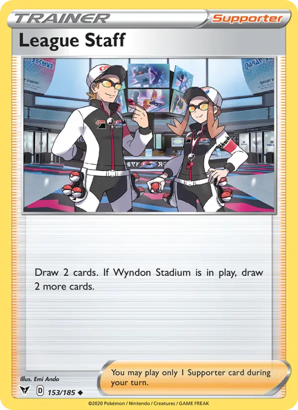 League Staff, Vivid Voltage #153