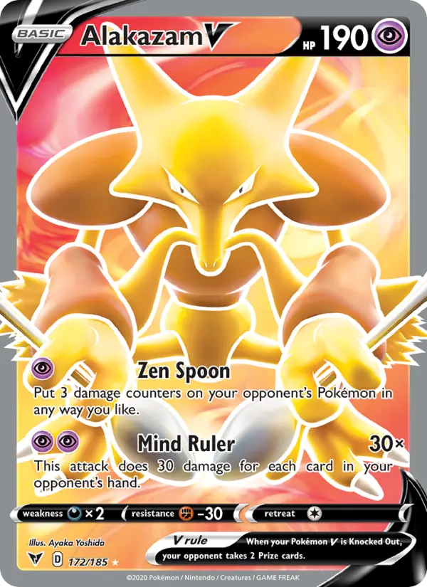Alakazam V, Vivid Voltage #172