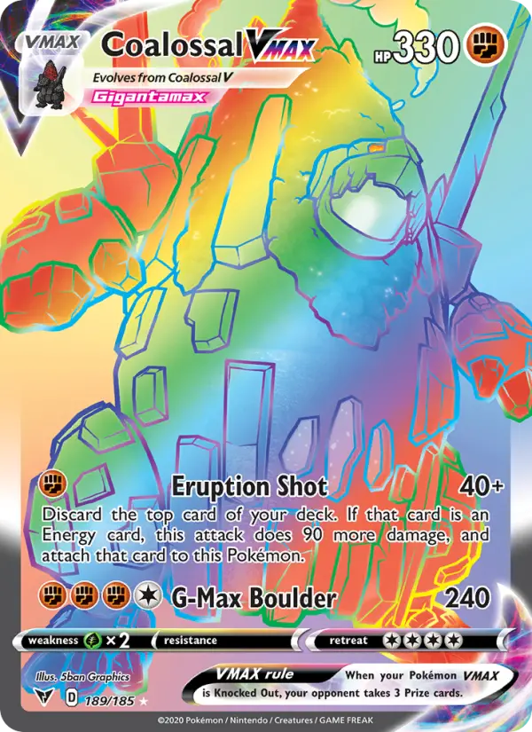 Coalossal VMAX, Vivid Voltage #189