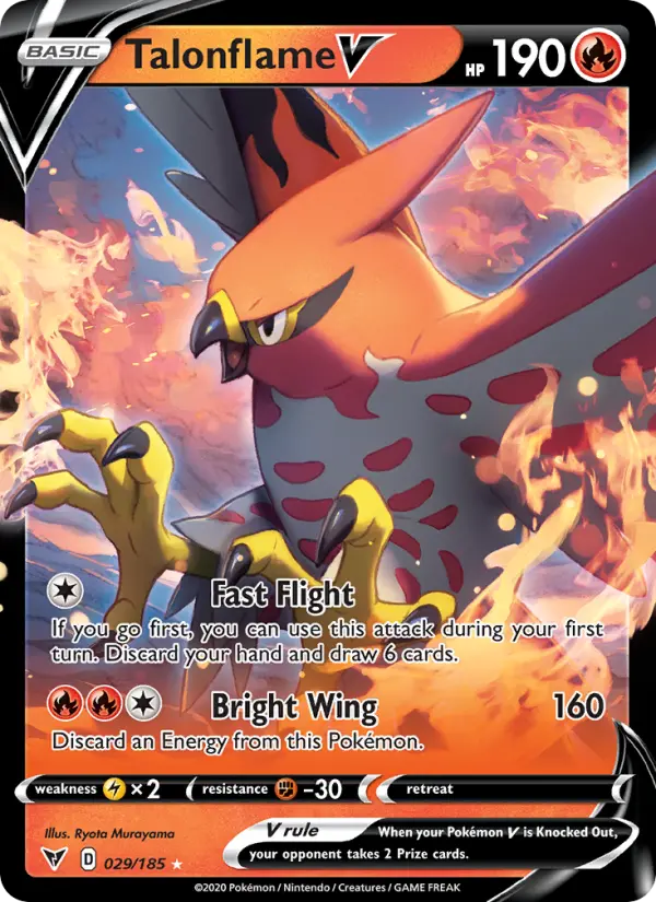 Talonflame V, Vivid Voltage #29