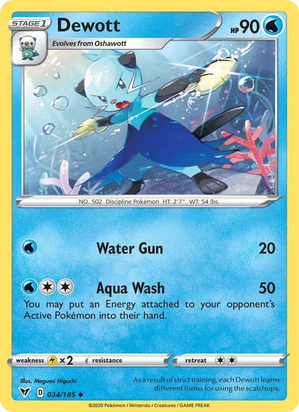 Dewott, Vivid Voltage #34