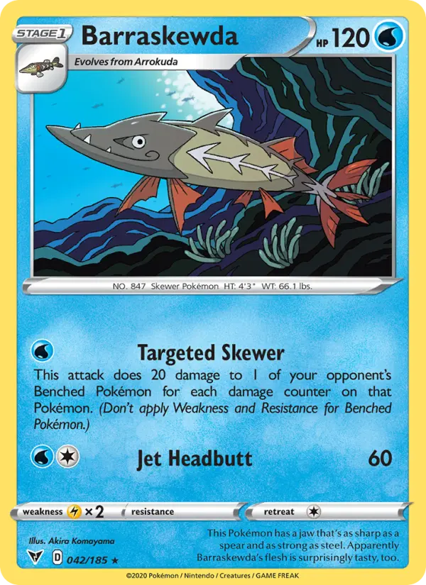 Barraskewda, Vivid Voltage #42