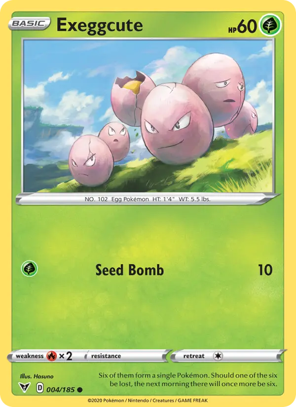 Exeggcute, Vivid Voltage #4
