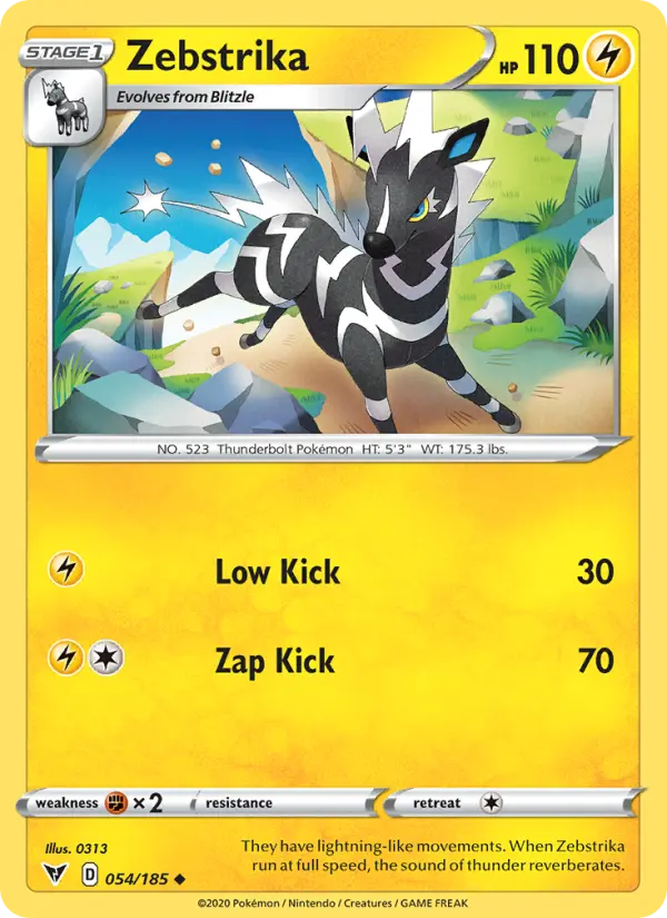 Zebstrika, Vivid Voltage #54