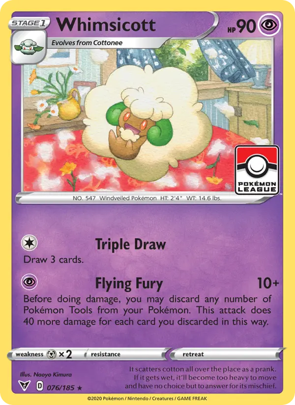 Whimsicott, Vivid Voltage #76