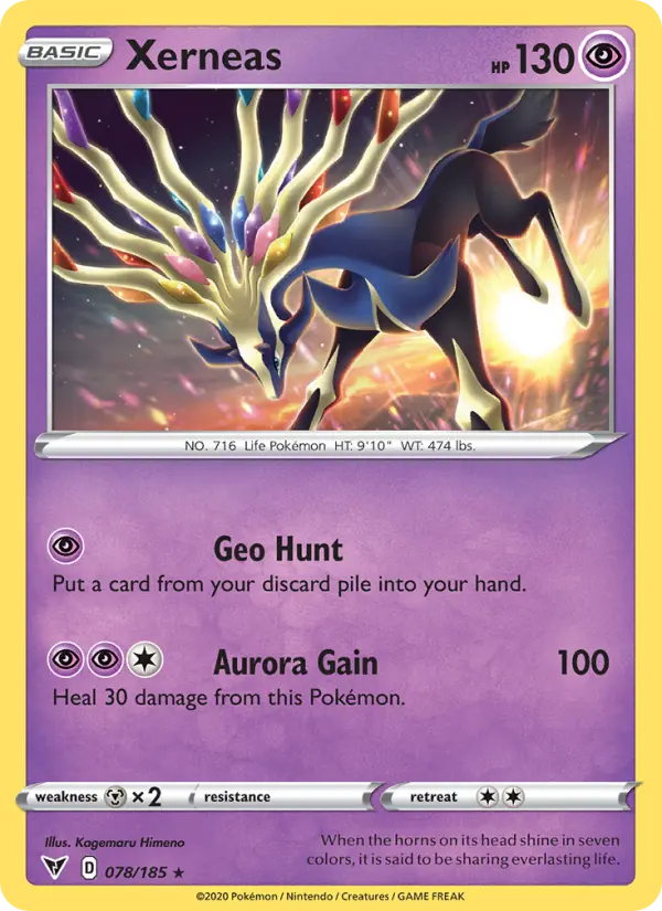 Xerneas, Vivid Voltage #78