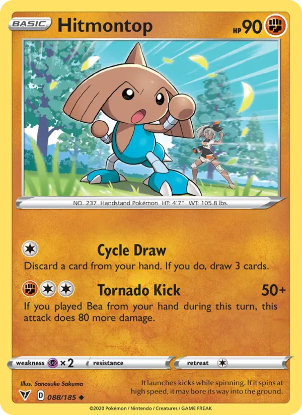 Hitmontop, Vivid Voltage #88