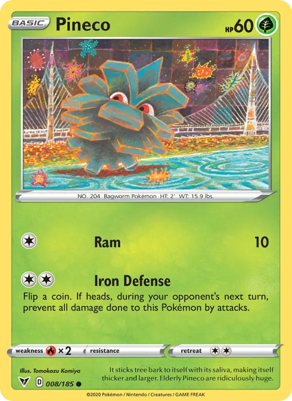 Pineco, Vivid Voltage #8