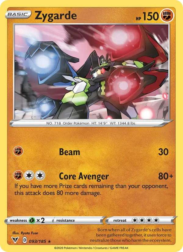 Zygarde, Vivid Voltage #93