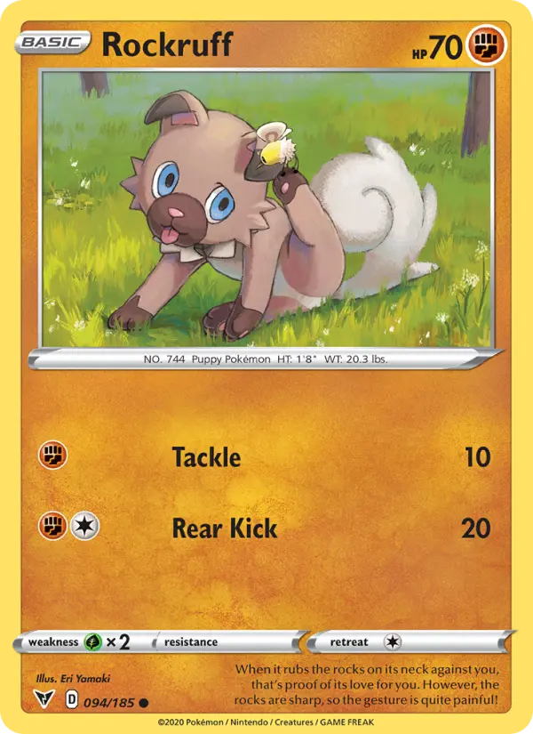 Rockruff, Vivid Voltage #94