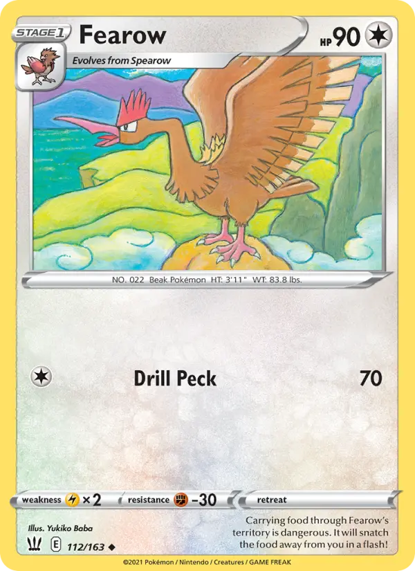 Fearow, Battle Styles #112