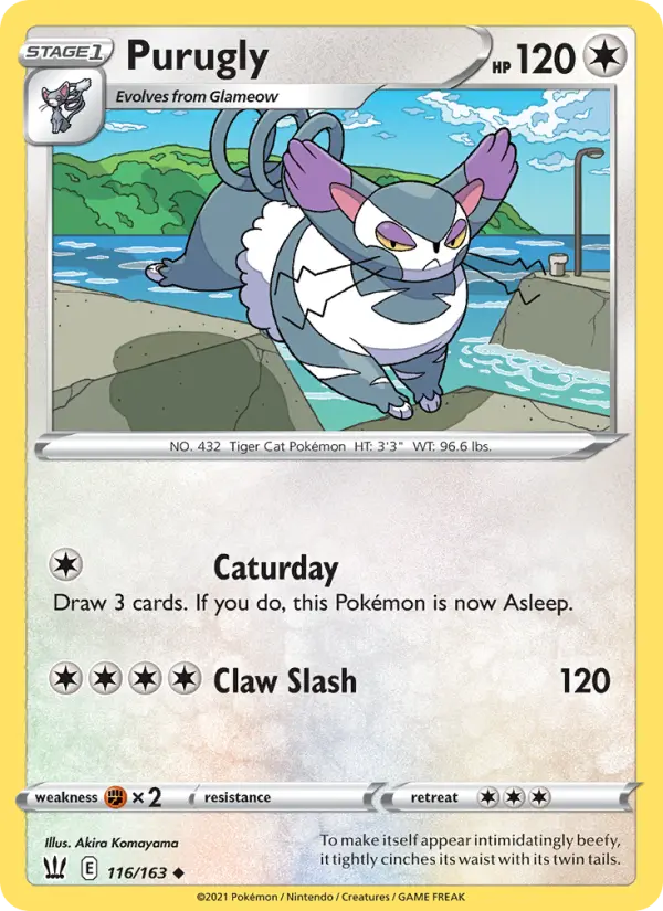 Purugly, Battle Styles #116