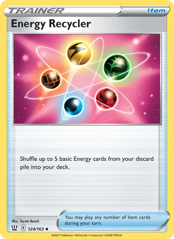 Energy Recycler, Battle Styles #124