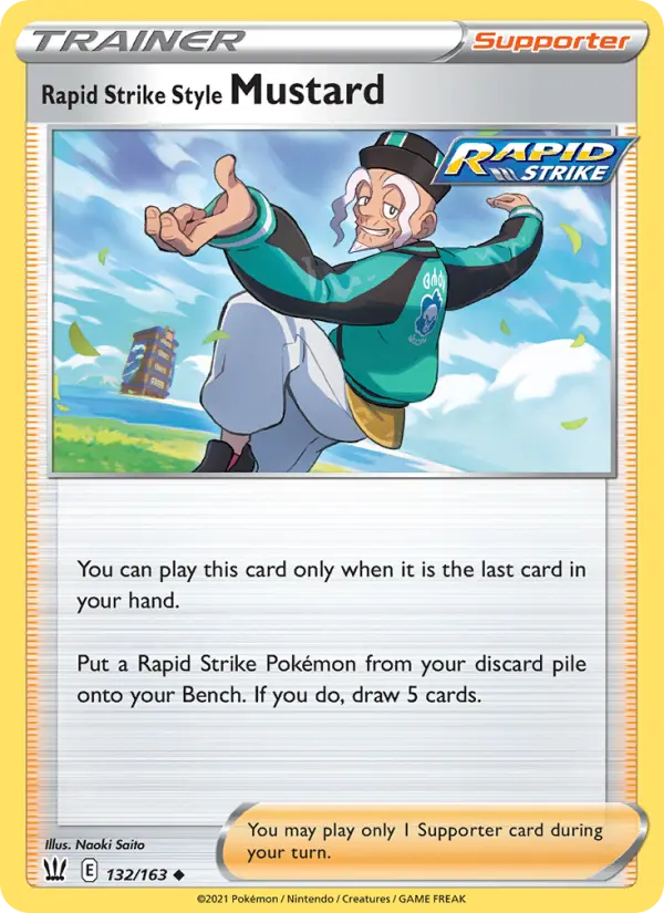 Rapid Strike Style Mustard, Battle Styles #132