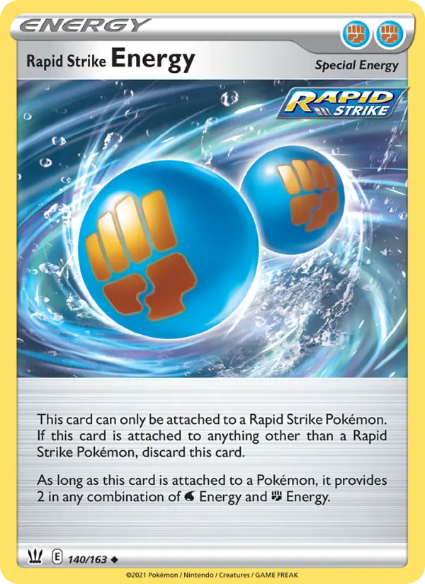 Rapid Strike Energy, Battle Styles #140