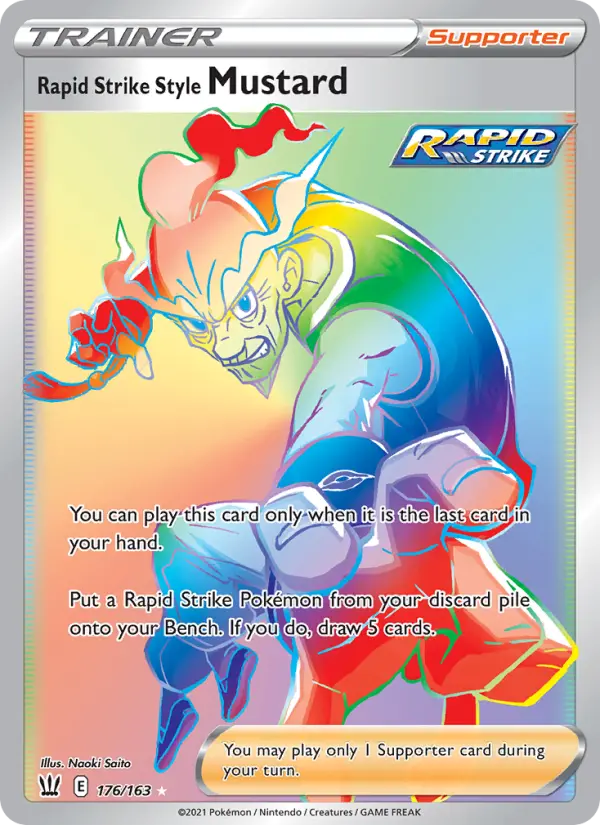 Rapid Strike Style Mustard, Battle Styles #176