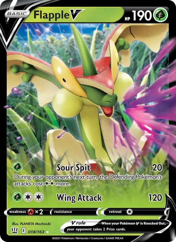 Flapple V, Battle Styles #18