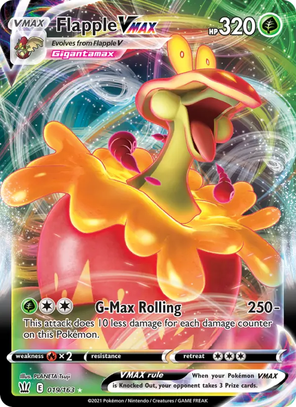 Flapple VMAX, Battle Styles #19