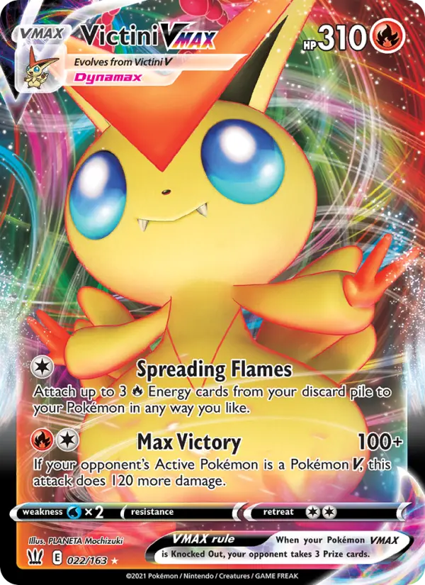 Victini VMAX, Battle Styles #22