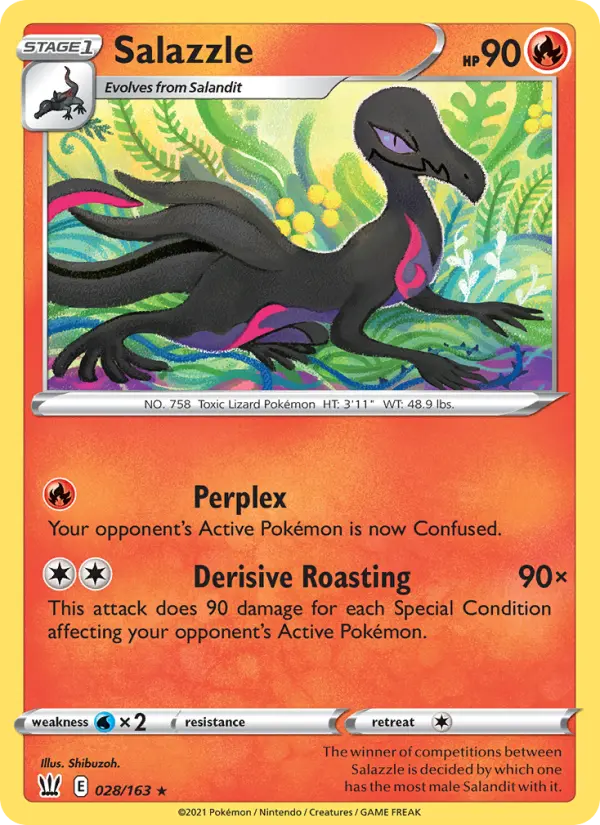Salazzle, Battle Styles #28