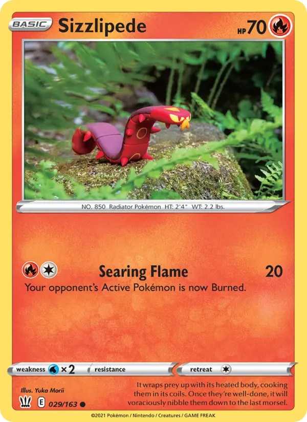 Sizzlipede, Battle Styles #29
