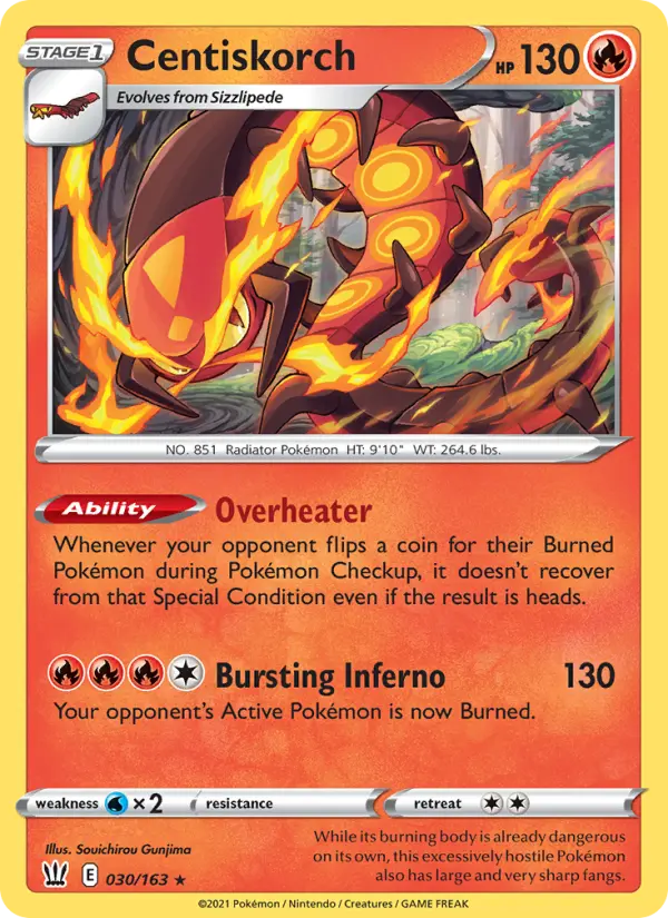 Centiskorch, Battle Styles #30