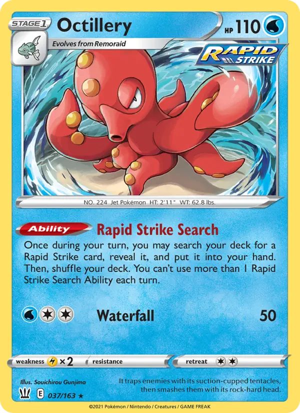 Octillery, Battle Styles #37