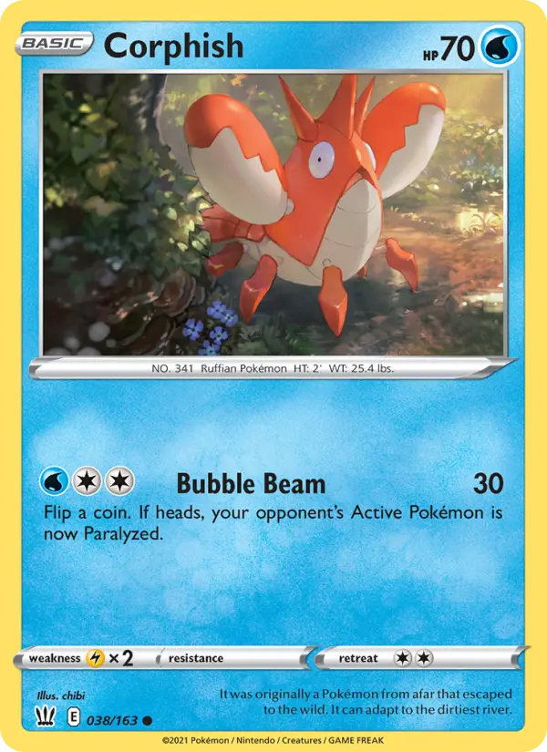 Corphish, Battle Styles #38
