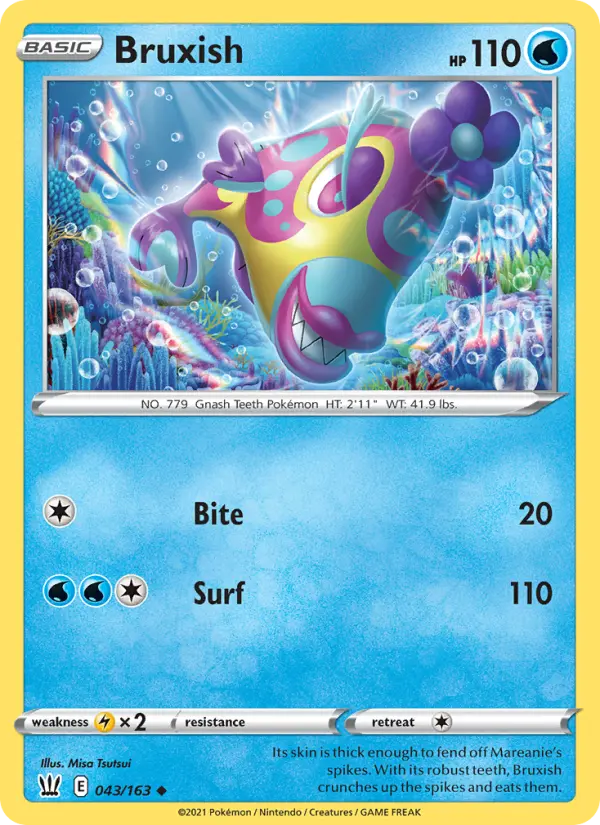 Bruxish, Battle Styles #43