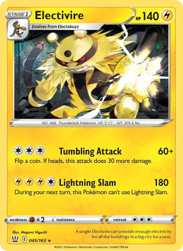 Electivire, Battle Styles #45