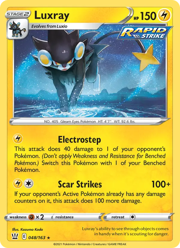 Luxray, Battle Styles #48