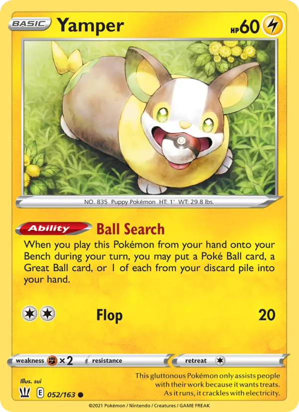 Yamper, Battle Styles #52
