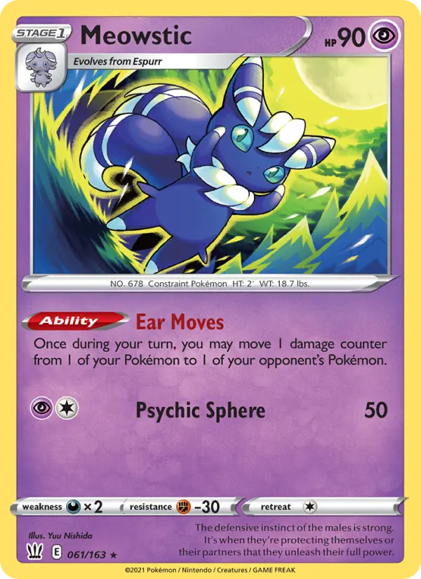 Meowstic, Battle Styles #61