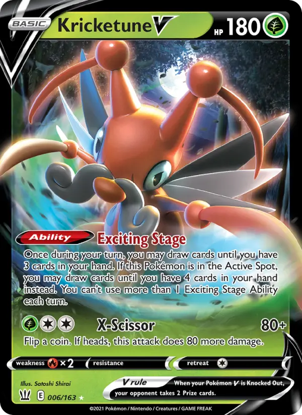 Kricketune V, Battle Styles #6