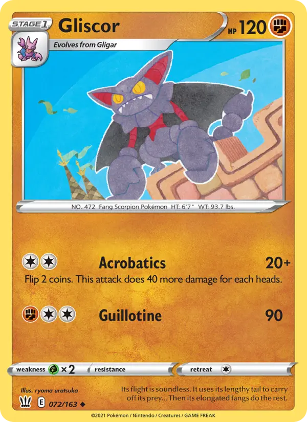 Gliscor, Battle Styles #72