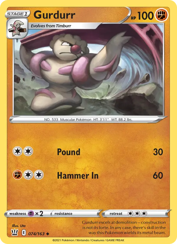 Gurdurr, Battle Styles #74