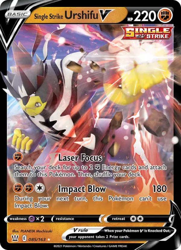Single Strike Urshifu V, Battle Styles #85