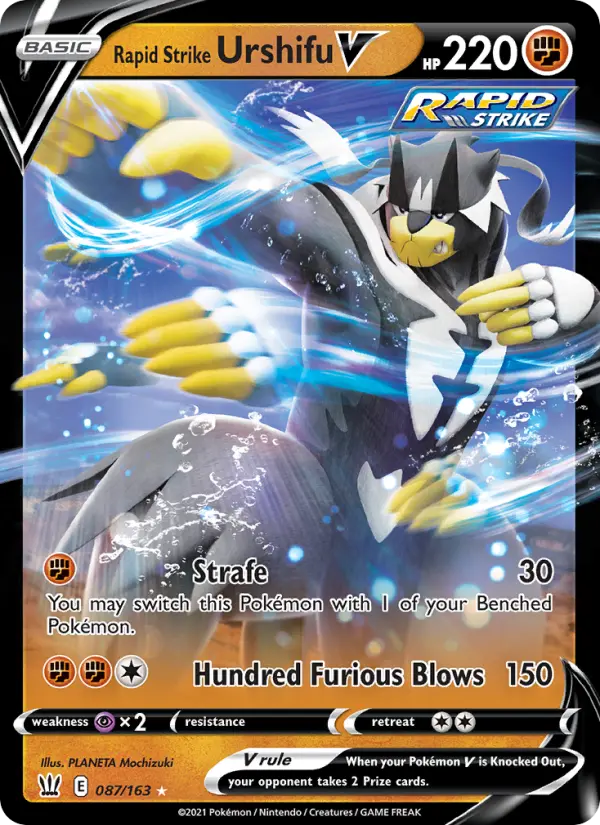 Rapid Strike Urshifu V, Battle Styles #87