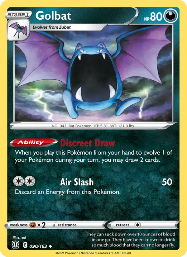 Golbat, Battle Styles #90