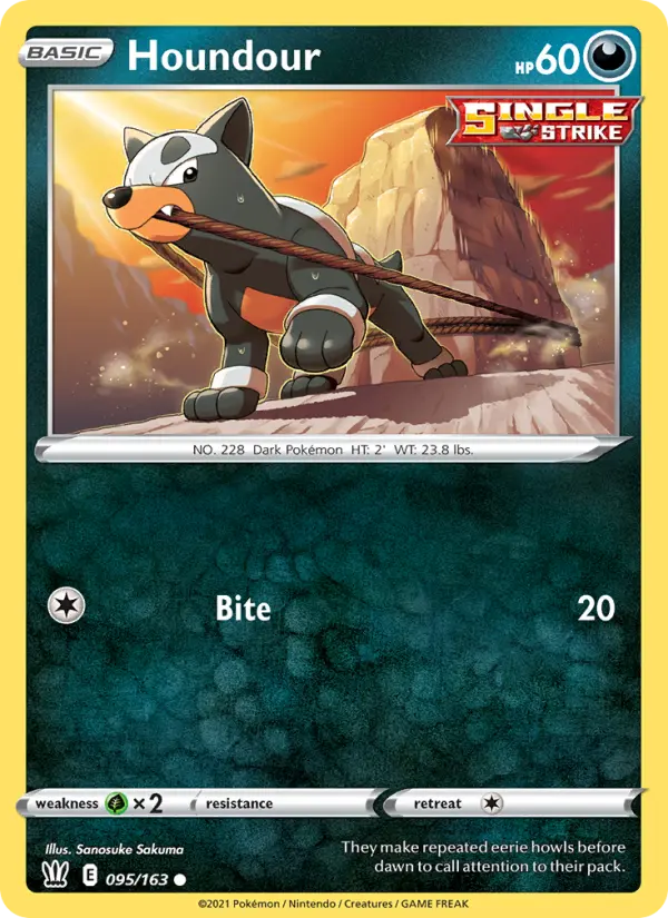 Houndour, Battle Styles #95