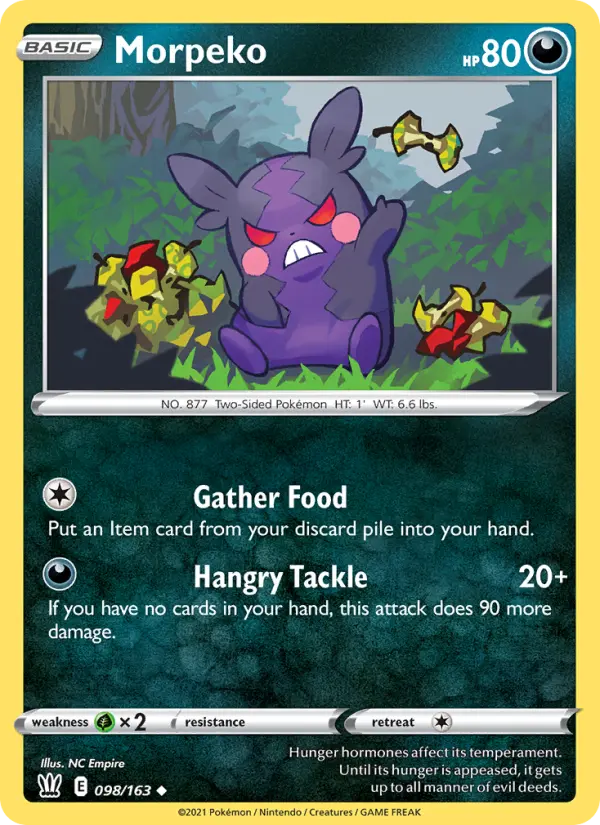 Morpeko, Battle Styles #98