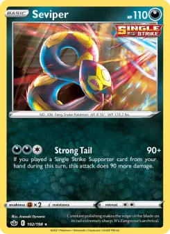 Seviper, Chilling Reign #102/198