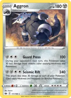 Aggron, Chilling Reign #111/198