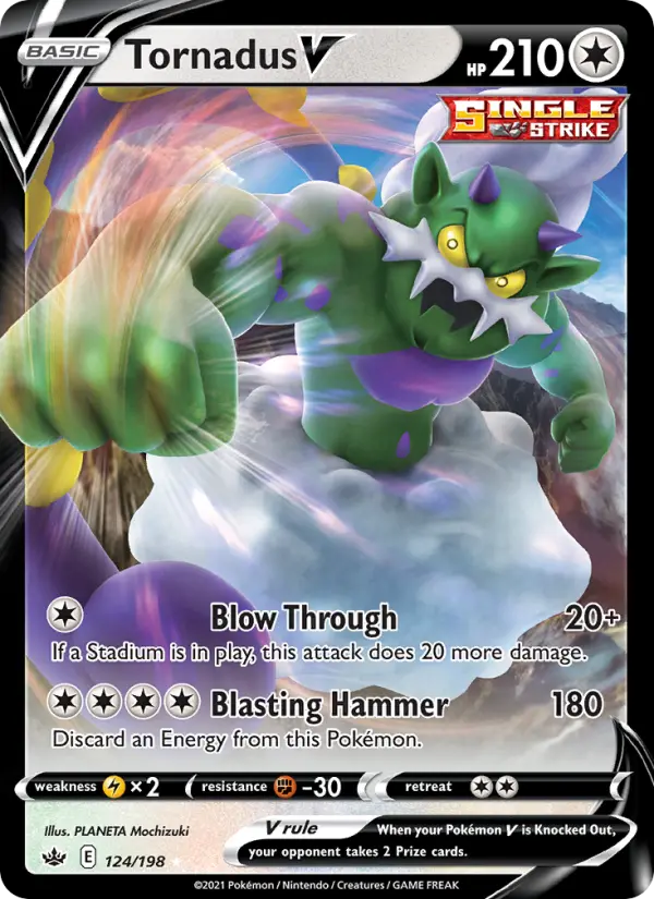 Tornadus V, Chilling Reign #124