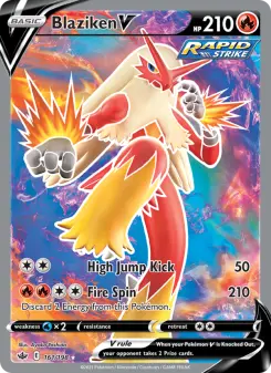 Blaziken V, Chilling Reign #161/198