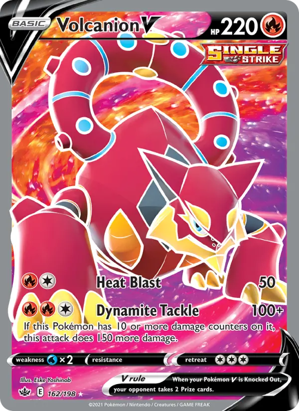 Volcanion V, Chilling Reign #162
