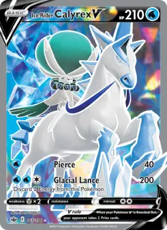 Ice Rider Calyrex V, Chilling Reign #163/198
